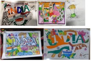 Republic Day Drawing by G5,G6,G8